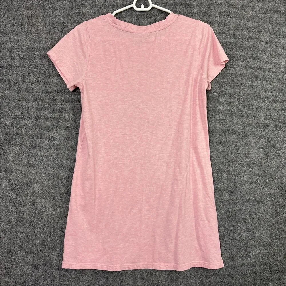 Life is Good girls dress Size M Pink Tee Pajama Casual